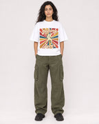 Mockup Boxy Heavyweight Tee White female full-body 07