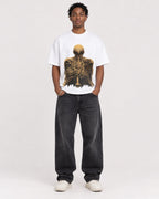 Mockup Boxy Heavyweight Tee White male full-body 05