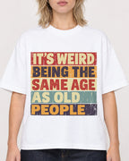 Mockup Boxy Heavyweight Tee White female close-up 19