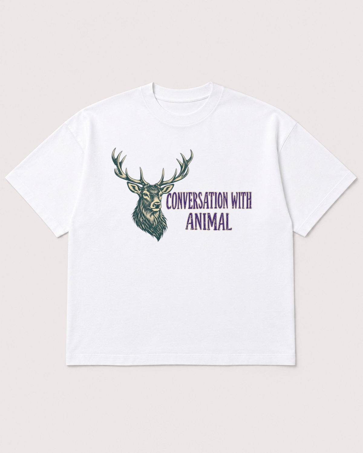 Mockup Boxy Heavyweight Tee White product