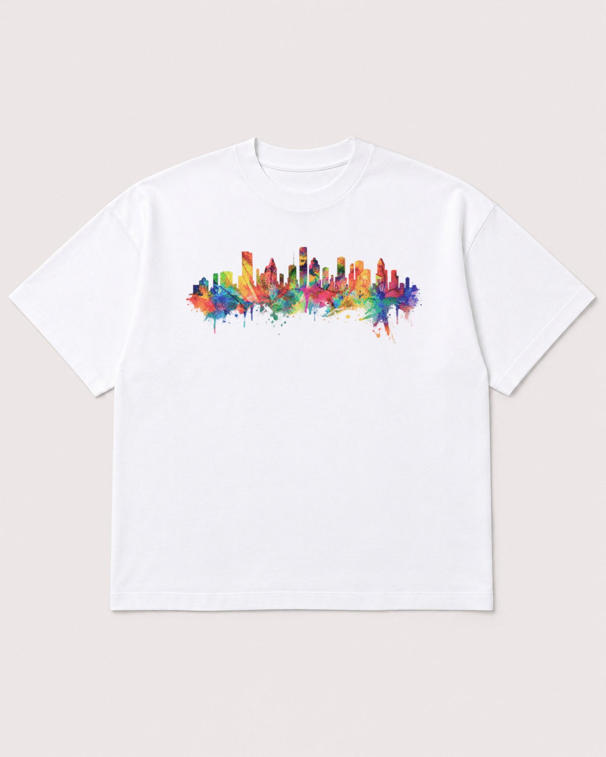 Mockup Boxy Heavyweight Tee White product
