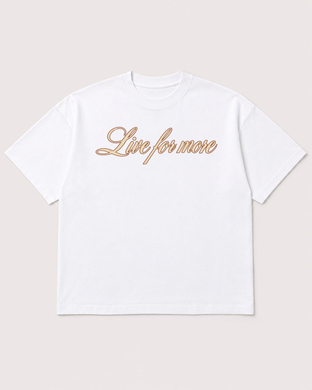 Mockup Boxy Heavyweight Tee White product