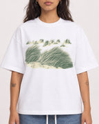 Mockup Boxy Heavyweight Tee White female close-up 06