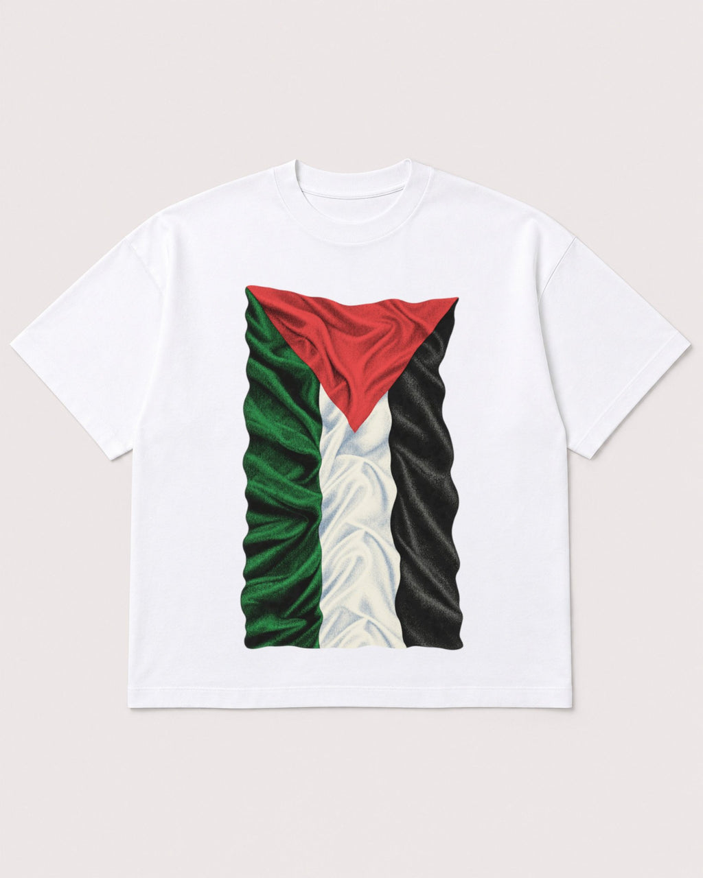 Mockup Boxy Heavyweight Tee White product