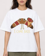 Mockup Boxy Heavyweight Tee White female close-up 02