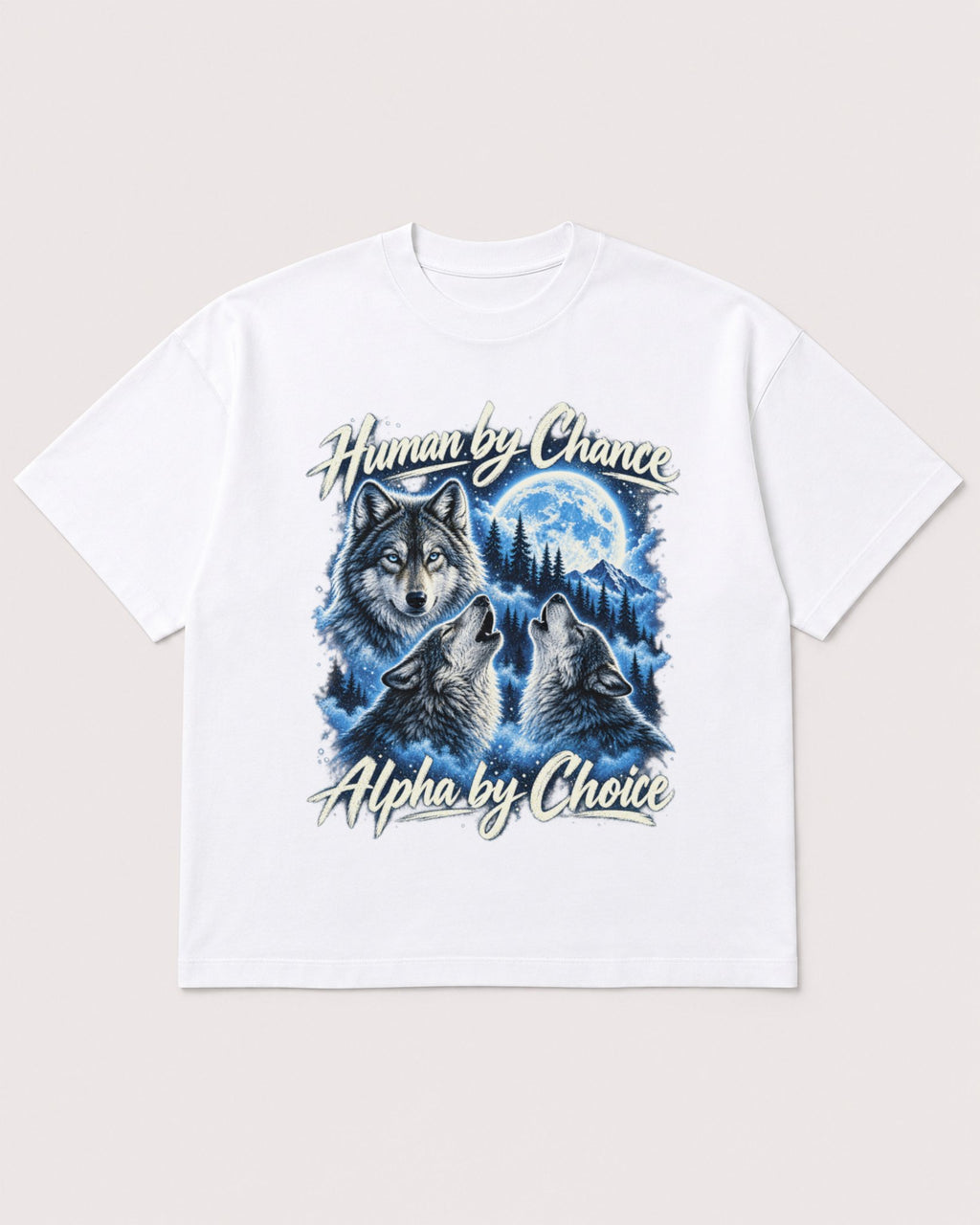 Mockup Boxy Heavyweight Tee White product