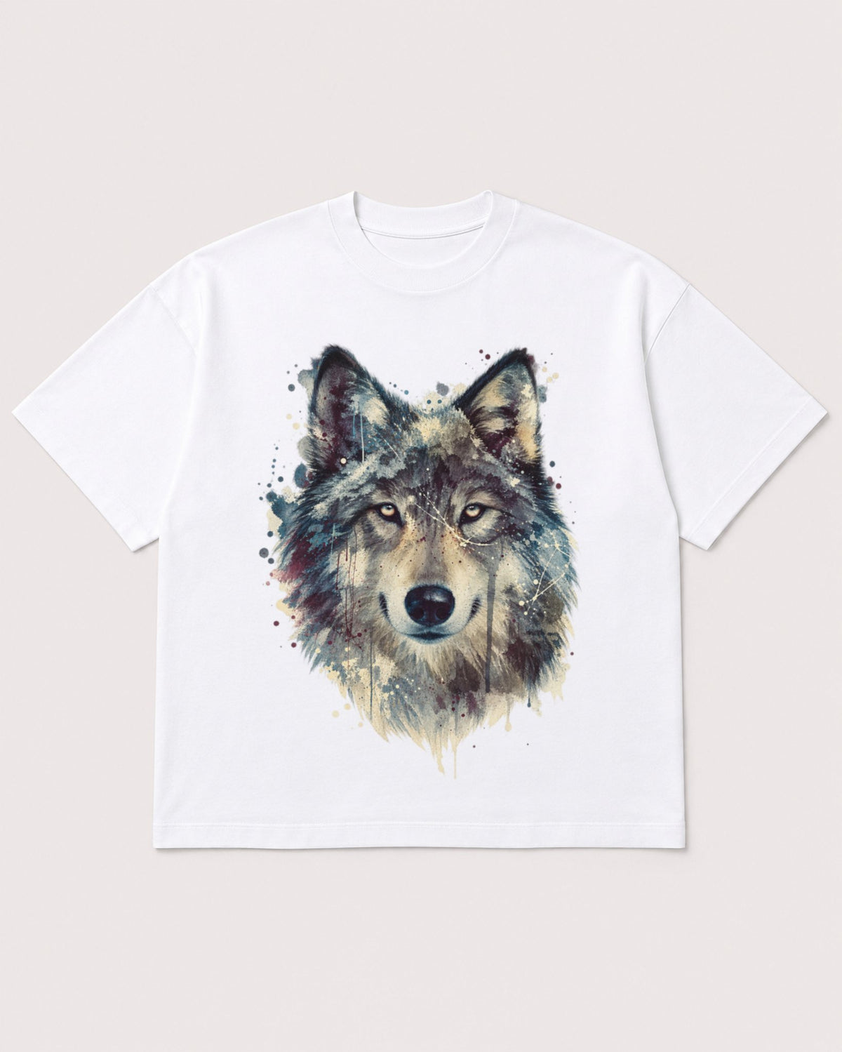 Mockup Boxy Heavyweight Tee White product