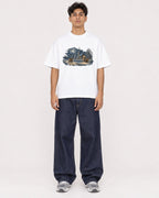 Mockup Boxy Heavyweight Tee White male full-body 16