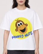 Mockup Boxy Heavyweight Tee White female close-up 03