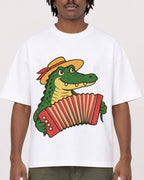 Mockup Boxy Heavyweight Tee White male close-up 04