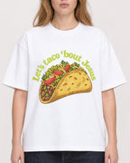 Mockup Boxy Heavyweight Tee White female close-up 49