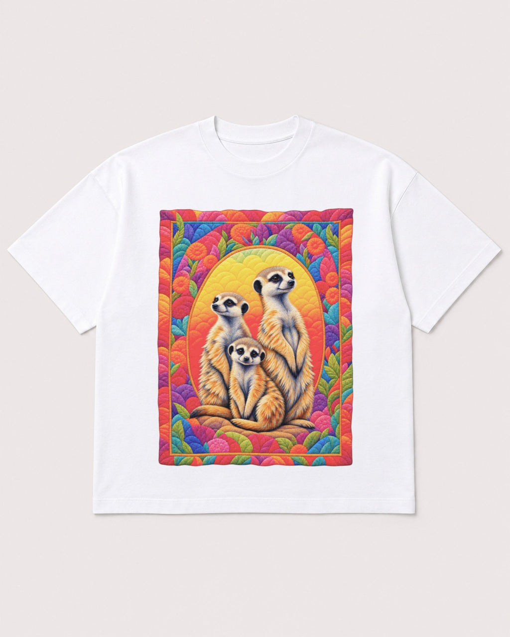 Mockup Boxy Heavyweight Tee White product