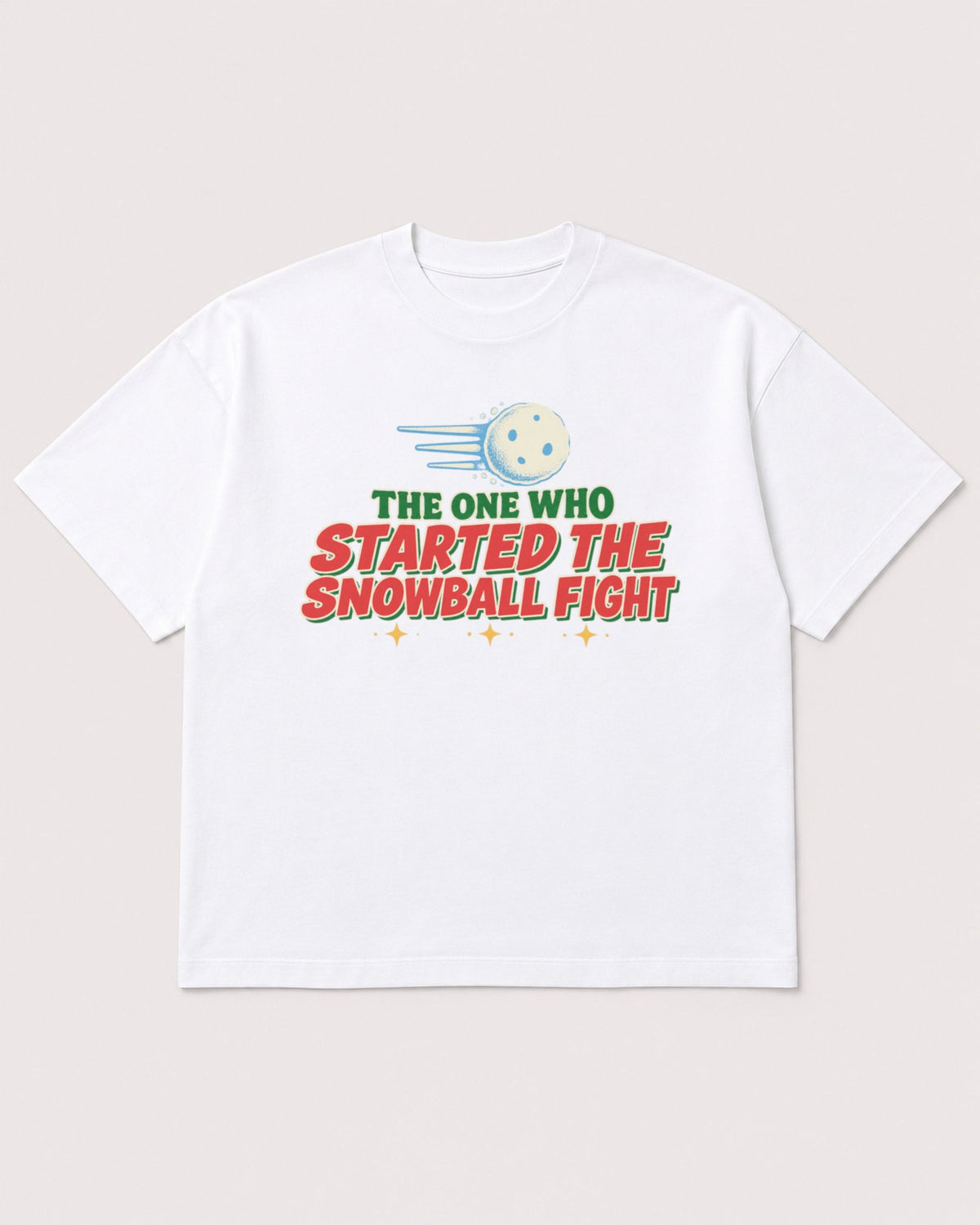 Mockup Boxy Heavyweight Tee White product