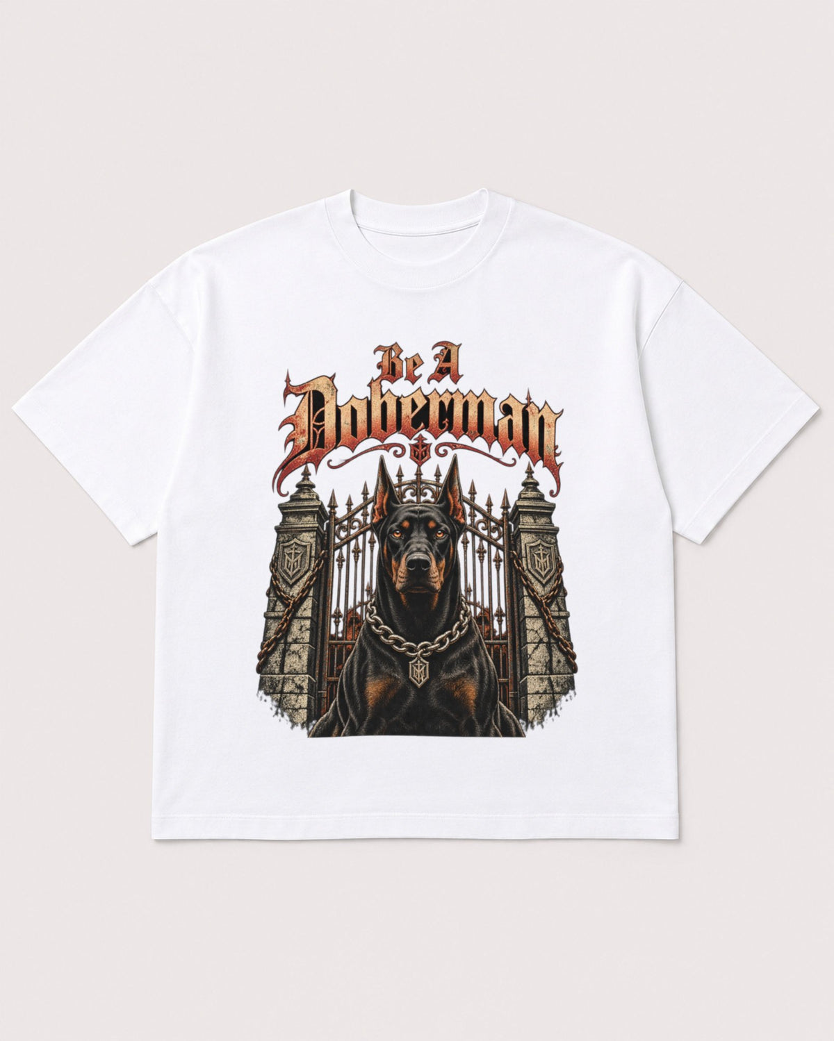Mockup Boxy Heavyweight Tee White product