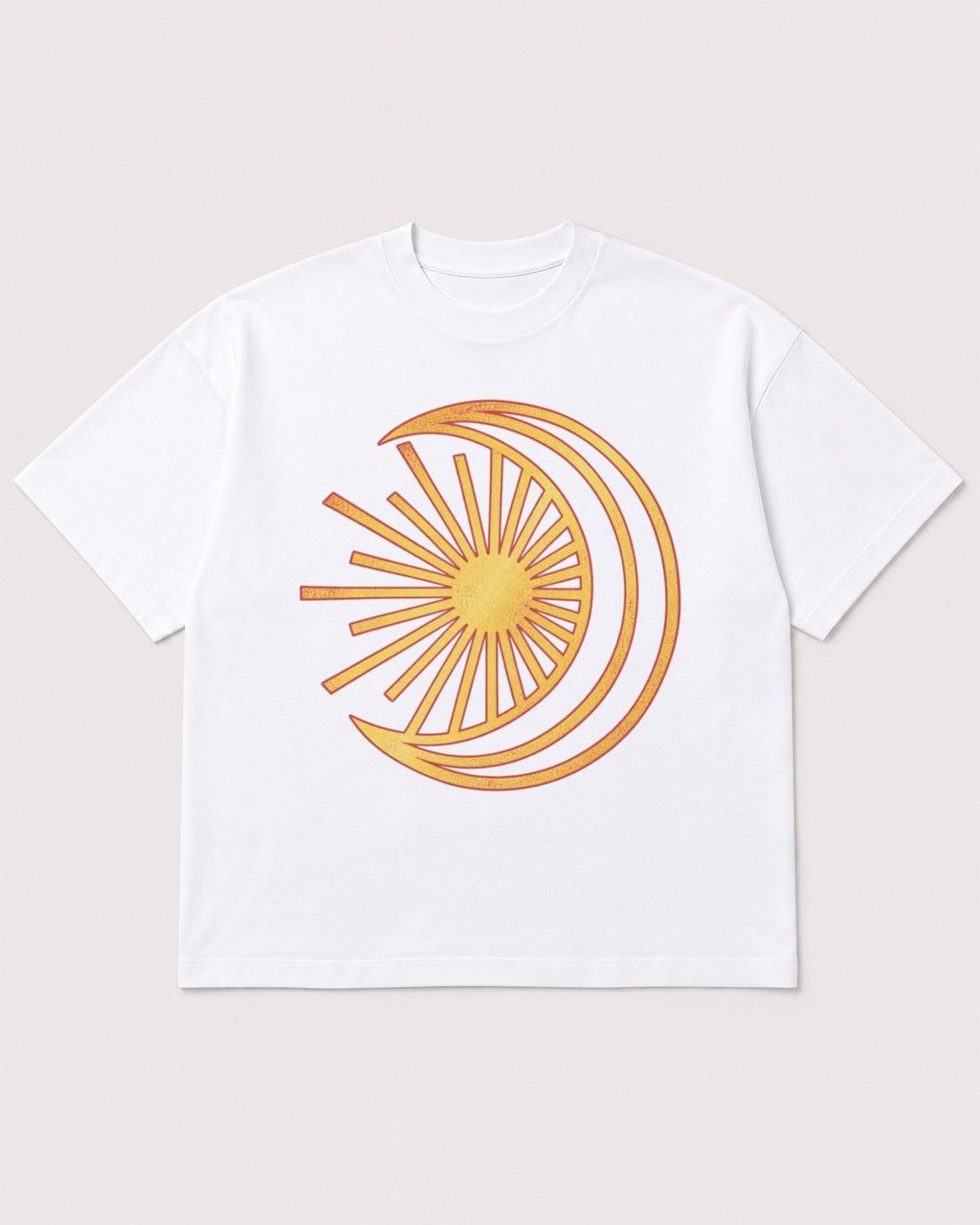 Mockup Boxy Heavyweight Tee White product