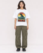 Mockup Boxy Heavyweight Tee White female full-body 02