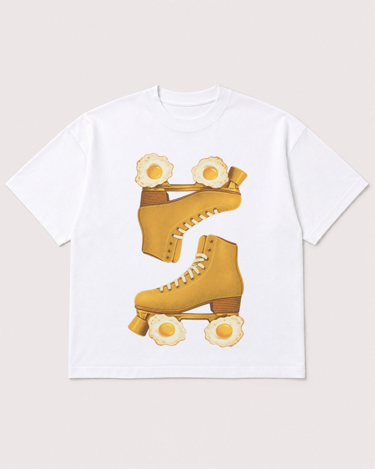 Mockup Boxy Heavyweight Tee White product