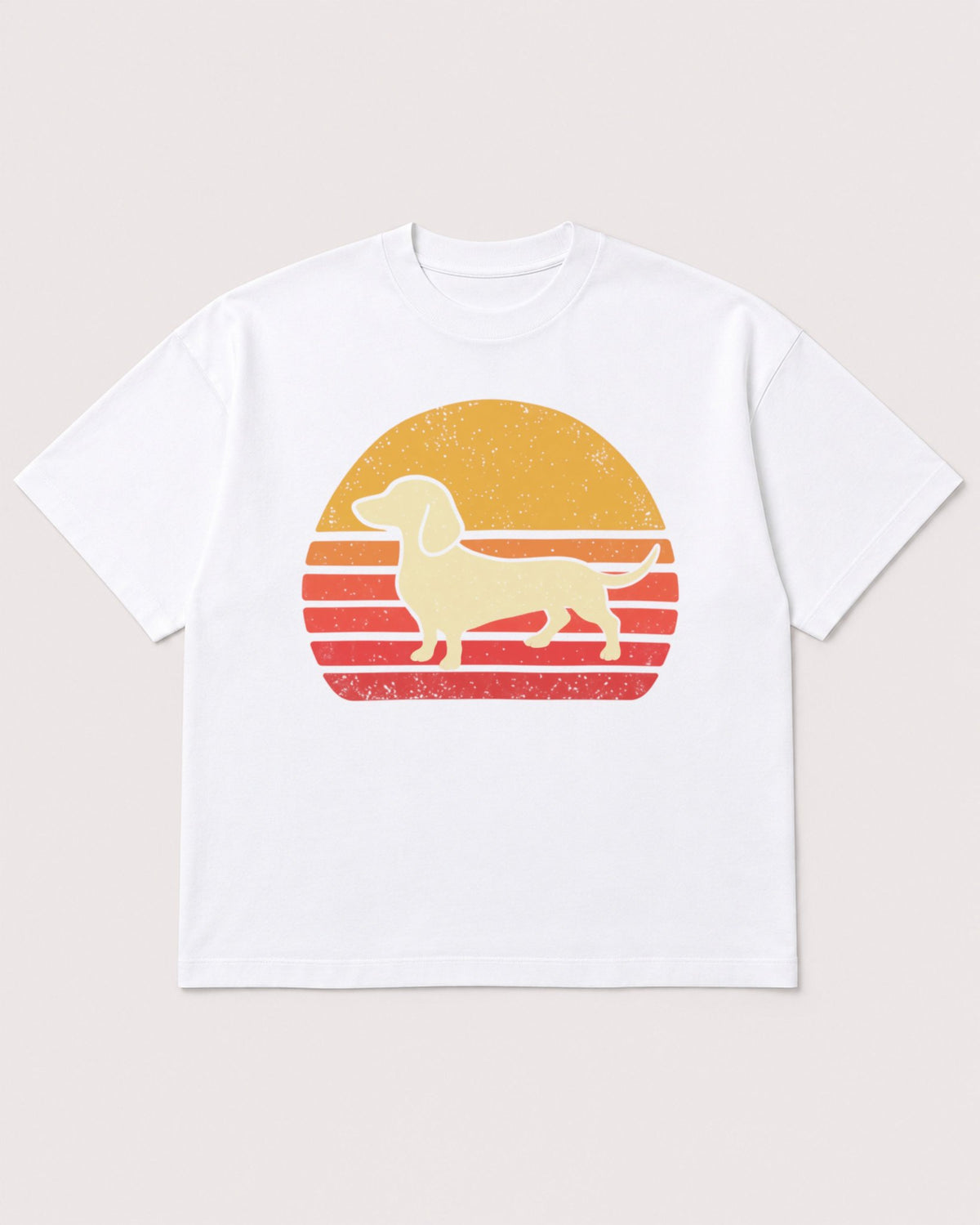 Mockup Boxy Heavyweight Tee White product