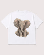 Mockup Boxy Heavyweight Tee White product