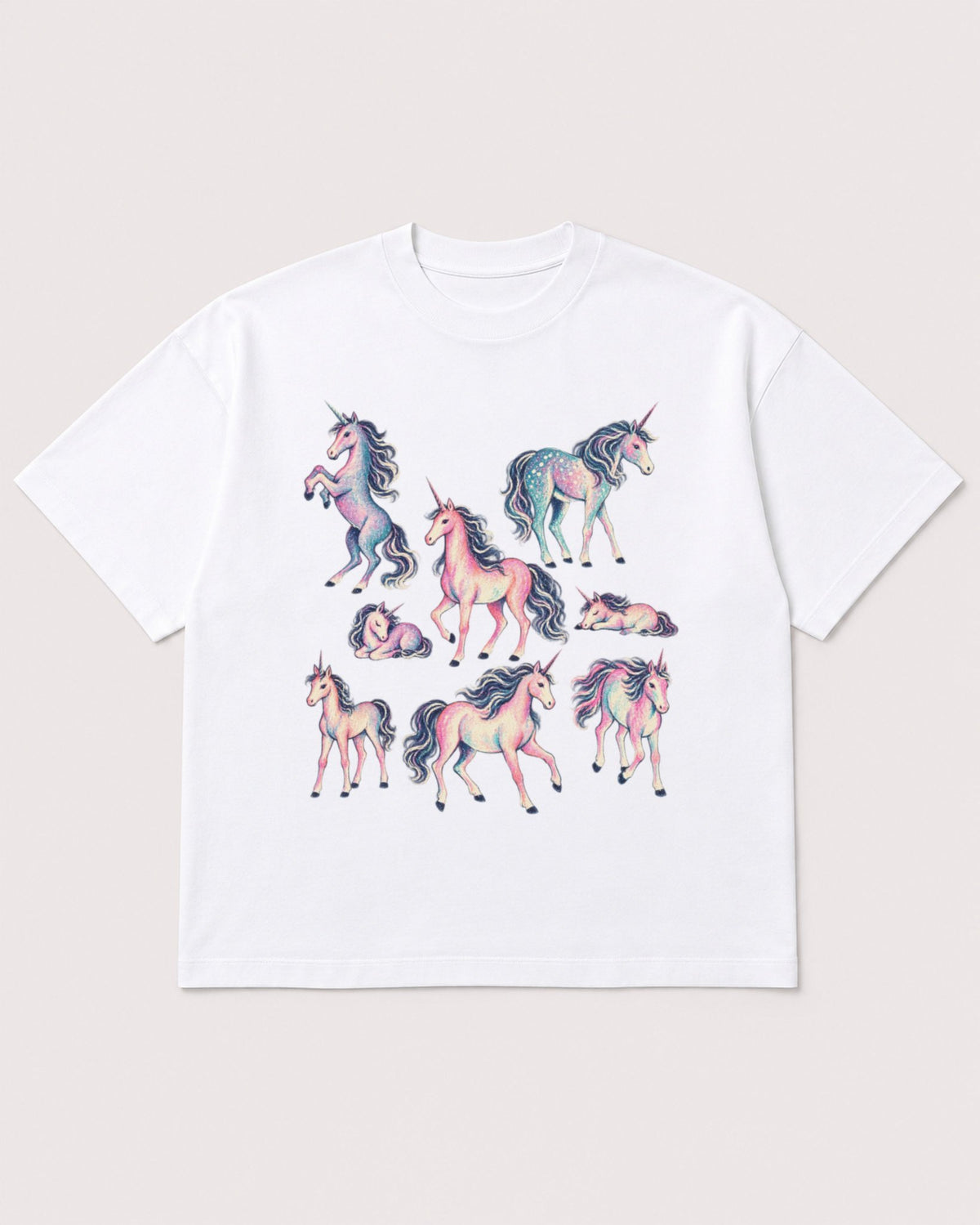Mockup Boxy Heavyweight Tee White product