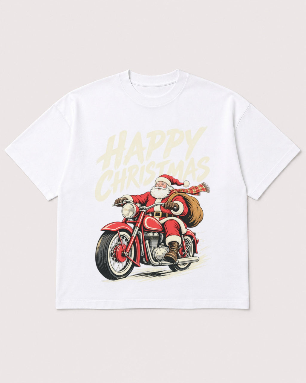 Mockup Boxy Heavyweight Tee White product