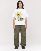 Mockup Boxy Heavyweight Tee White female full-body 22