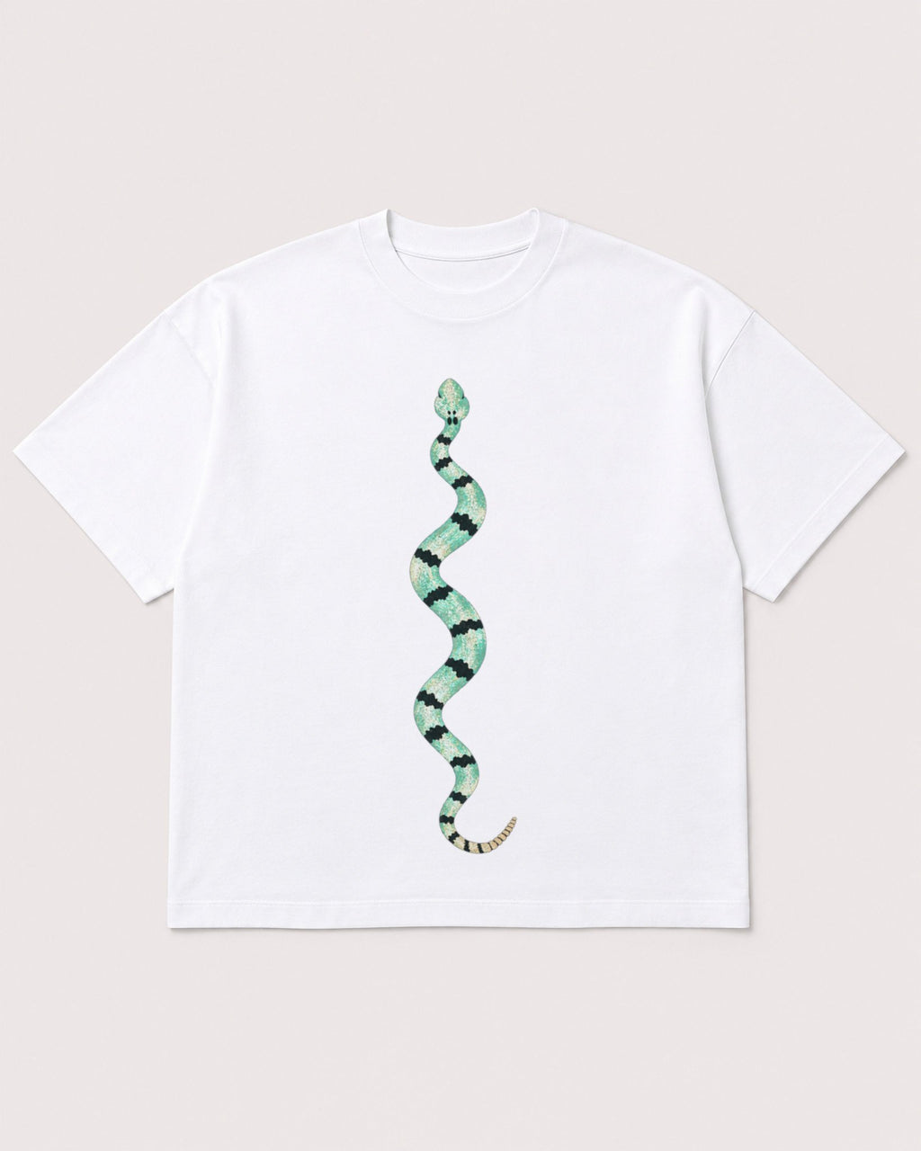 Mockup Boxy Heavyweight Tee White product