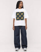 Mockup Boxy Heavyweight Tee White female full-body 04