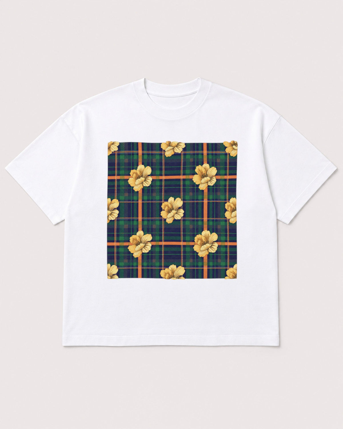 Mockup Boxy Heavyweight Tee White product