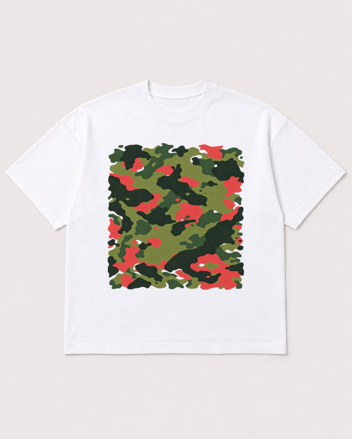 Mockup Boxy Heavyweight Tee White product