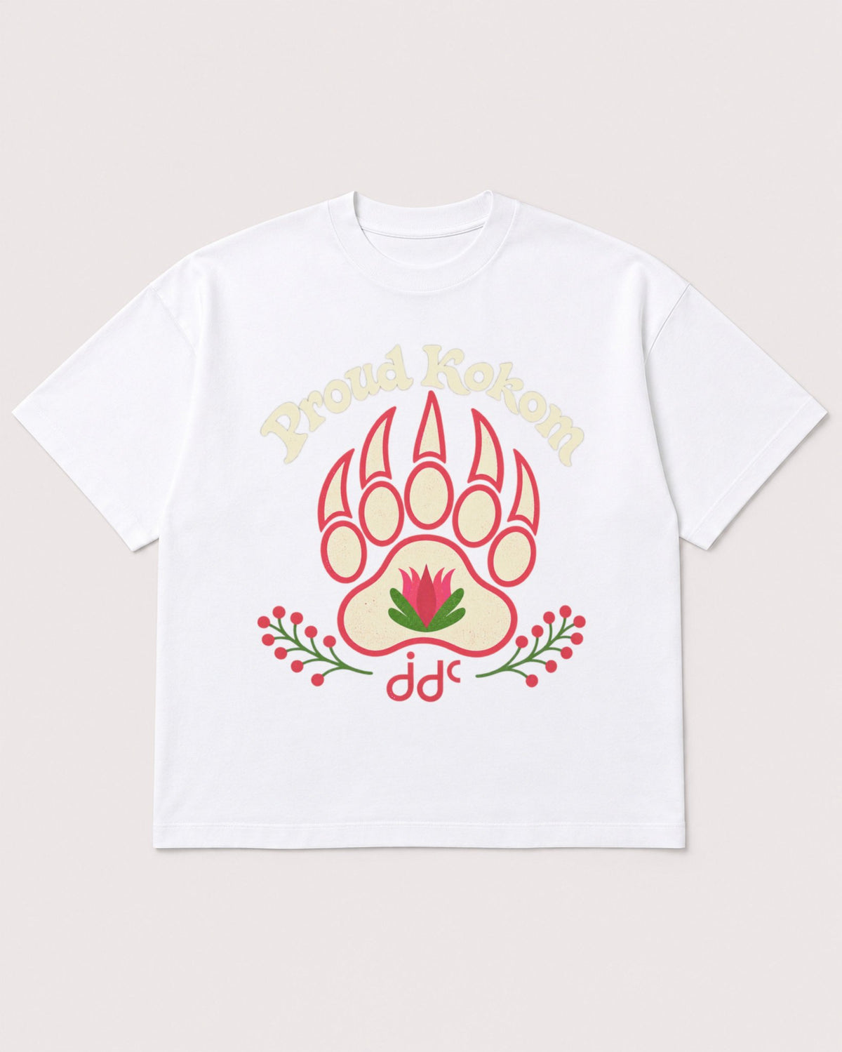 Mockup Boxy Heavyweight Tee White product