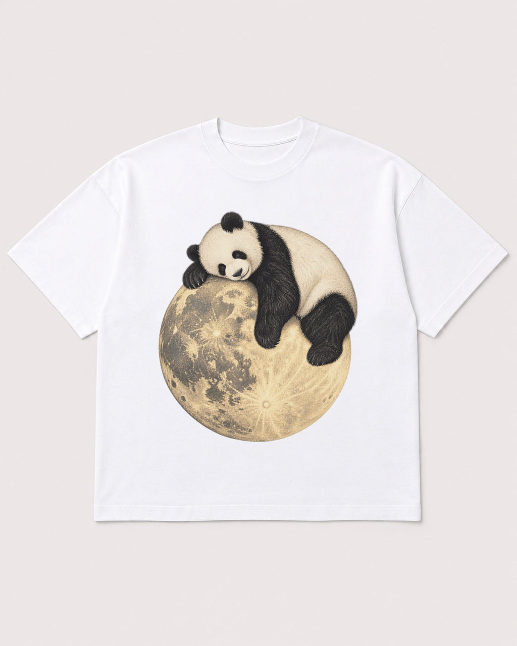 Mockup Boxy Heavyweight Tee White product