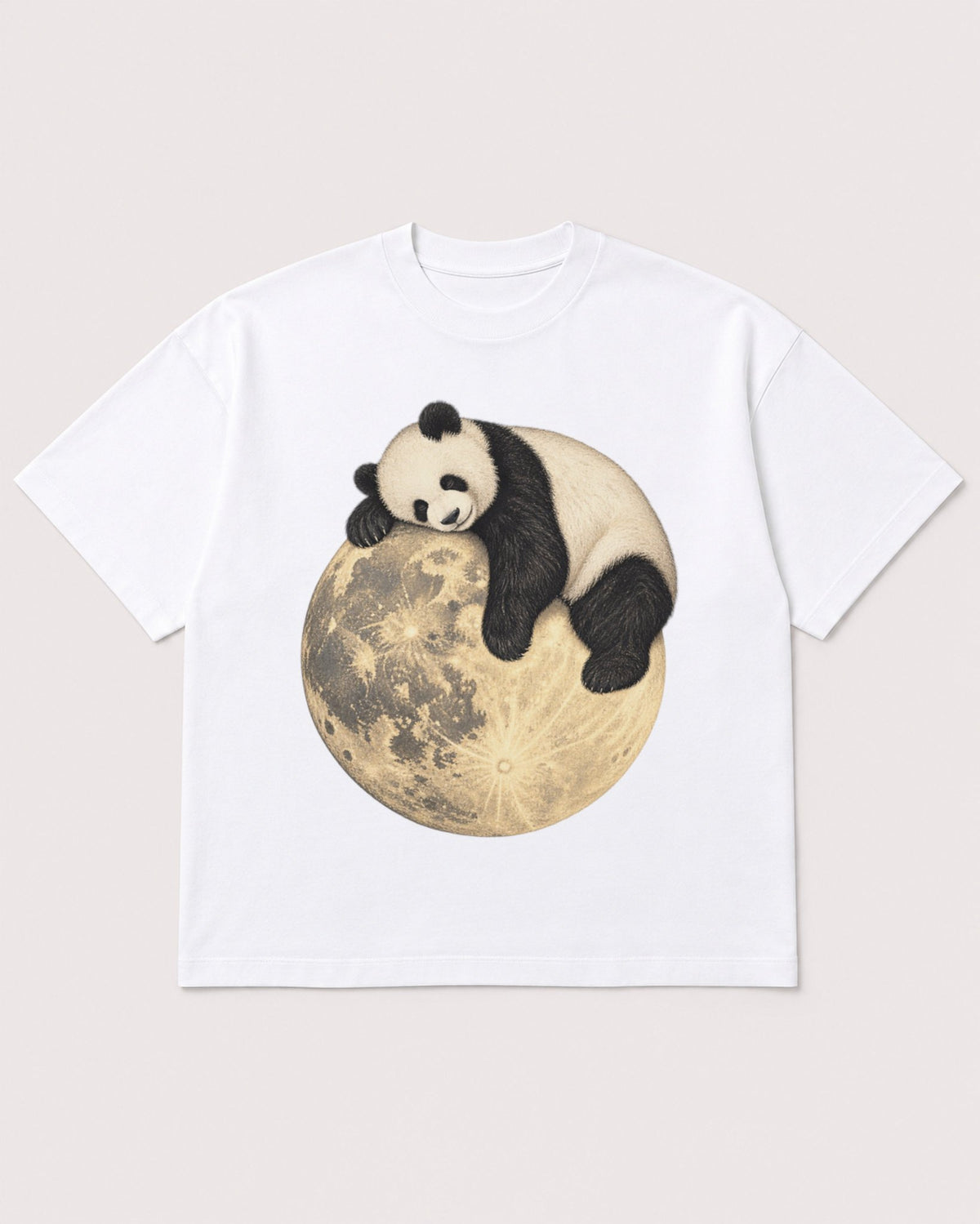 Mockup Boxy Heavyweight Tee White product