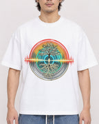 Mockup Boxy Heavyweight Tee White male close-up 03