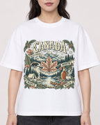 Mockup Boxy Heavyweight Tee White female close-up 03