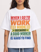 Mockup Boxy Heavyweight Tee White female close-up 06