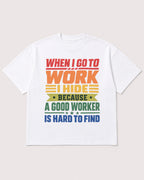 Mockup Boxy Heavyweight Tee White product