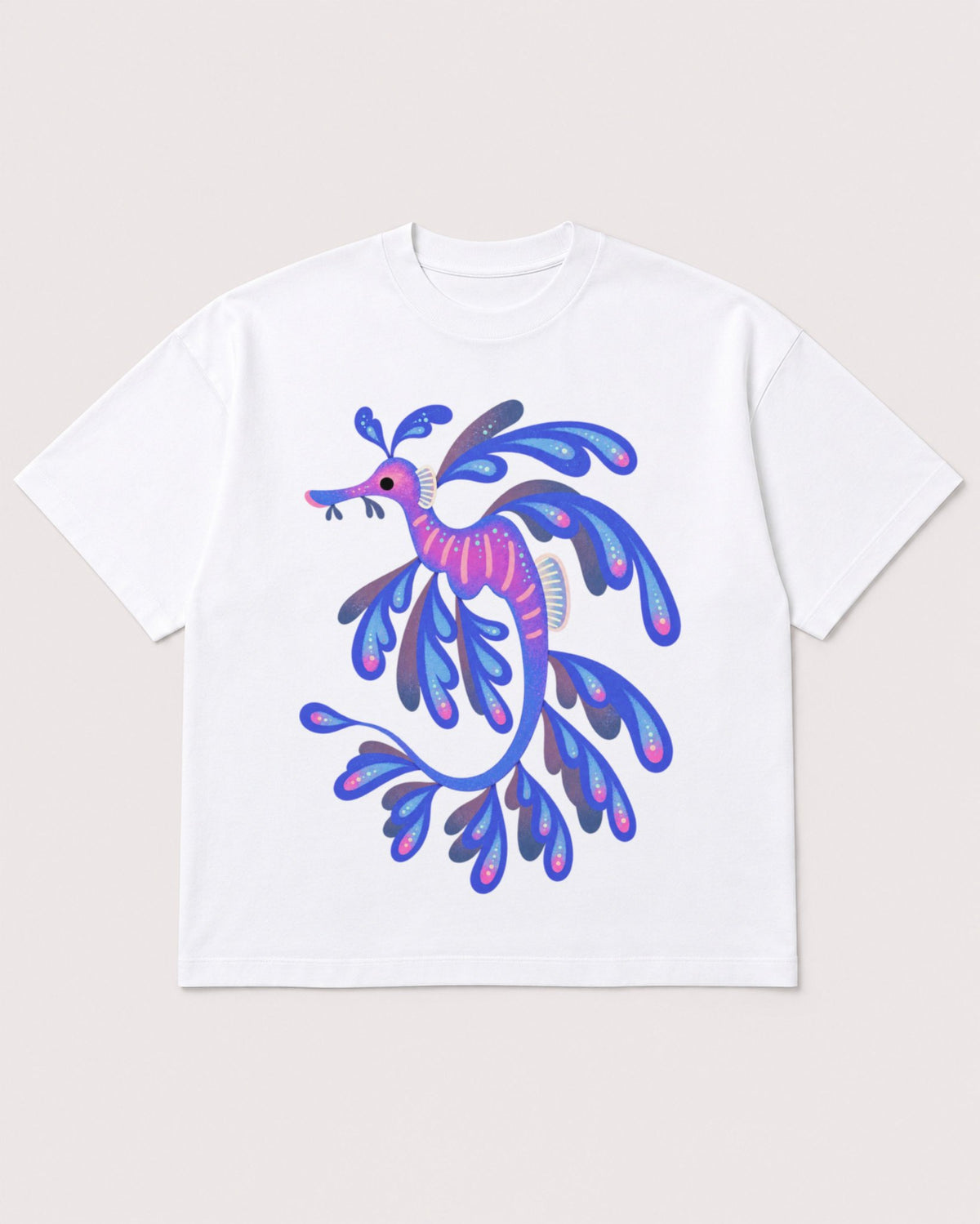 Mockup Boxy Heavyweight Tee White product