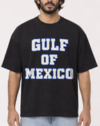 Mockup Boxy Heavyweight Tee Black male close-up 17