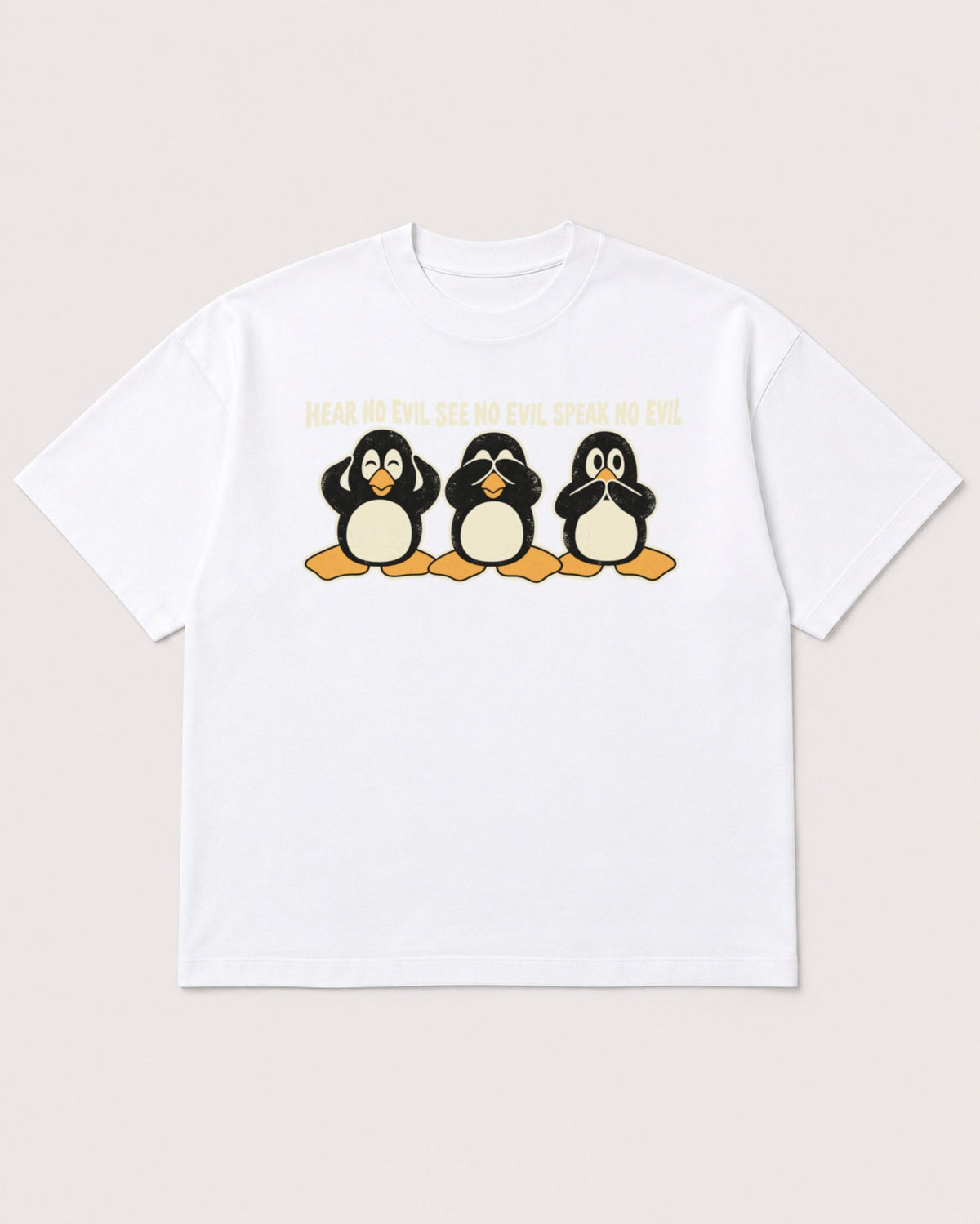 Mockup Boxy Heavyweight Tee White product