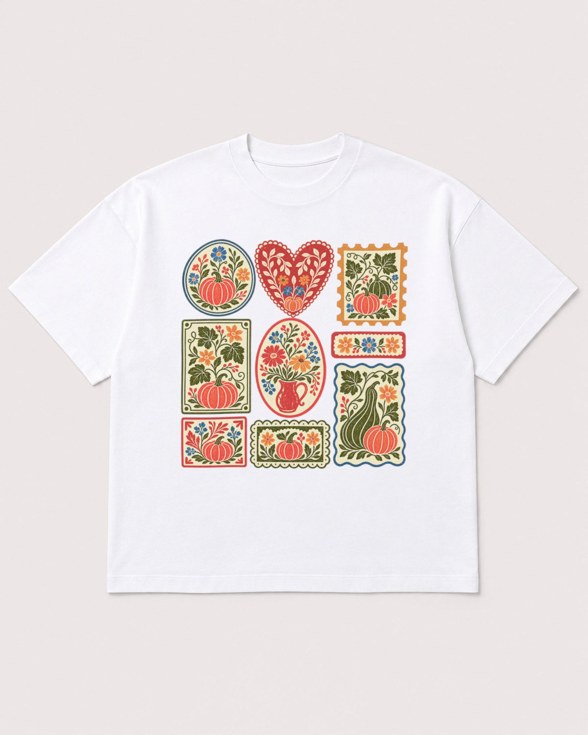 Mockup Boxy Heavyweight Tee White product