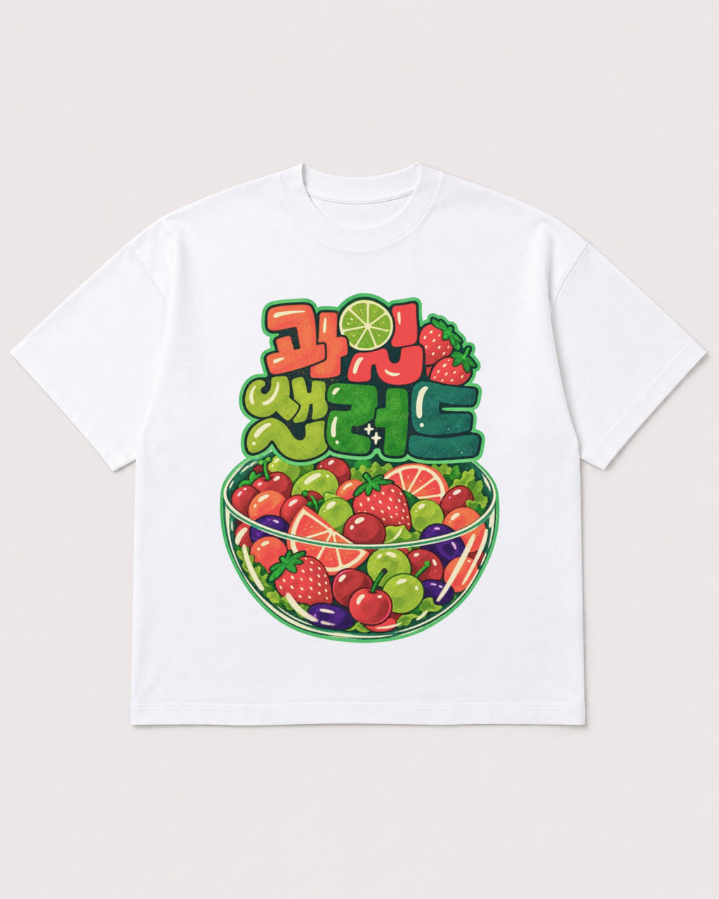 Mockup Boxy Heavyweight Tee White product