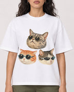 Mockup Boxy Heavyweight Tee White female close-up 07