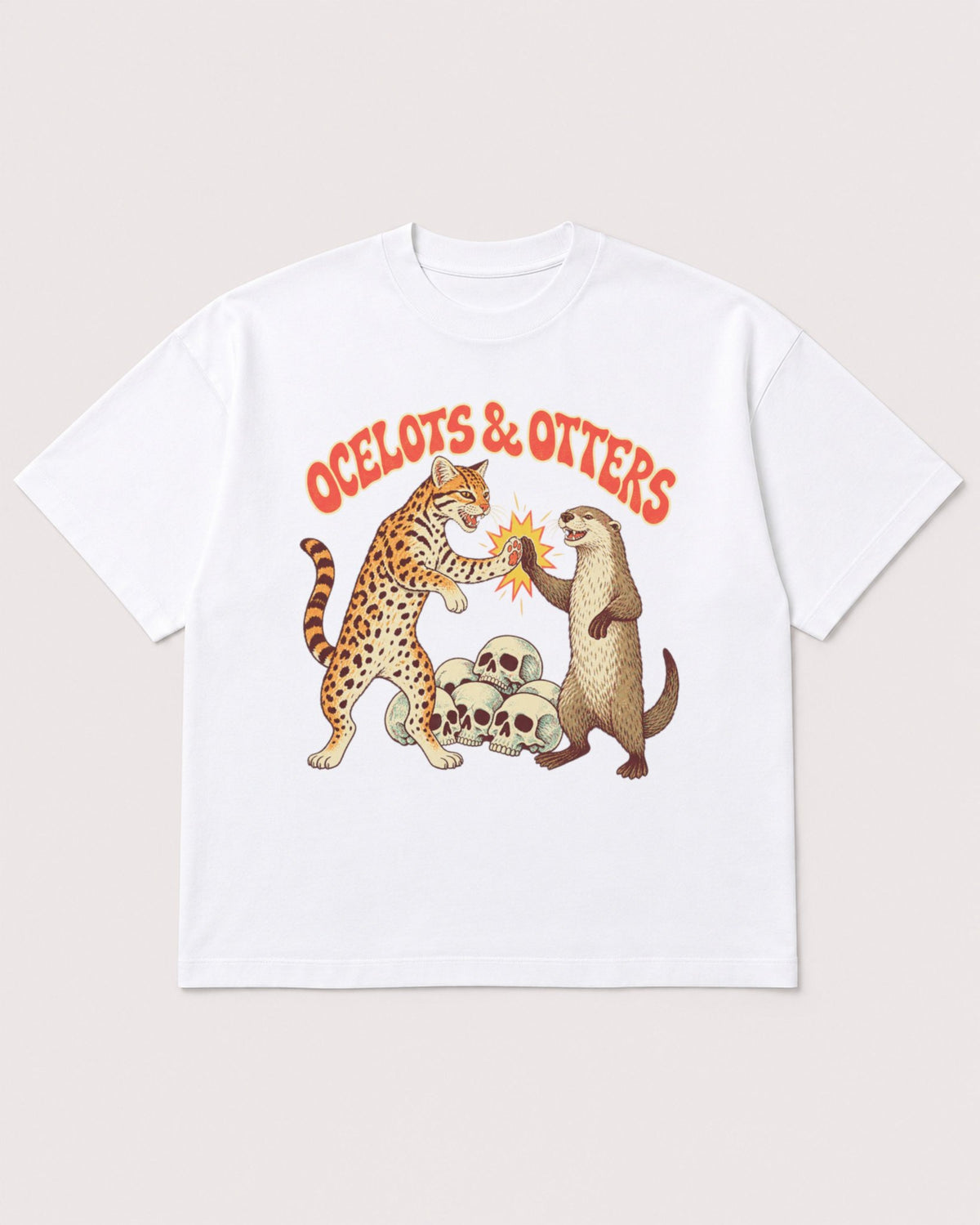 Mockup Boxy Heavyweight Tee White product