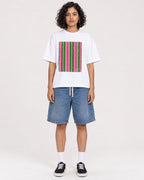 Mockup Boxy Heavyweight Tee White female full-body 26