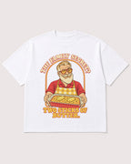 Mockup Boxy Heavyweight Tee White product
