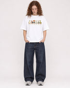 Mockup Boxy Heavyweight Tee White female full-body 09