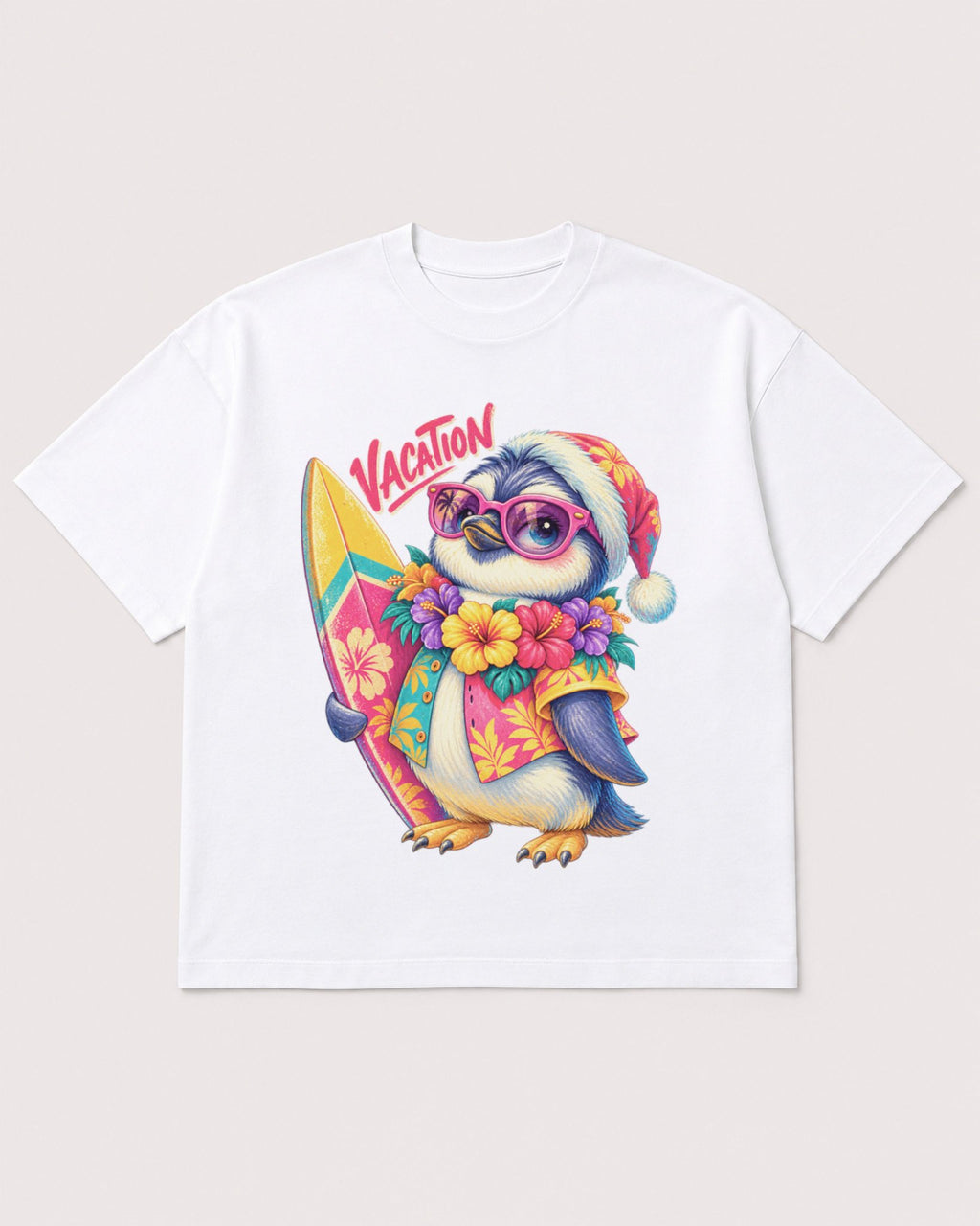 Mockup Boxy Heavyweight Tee White product