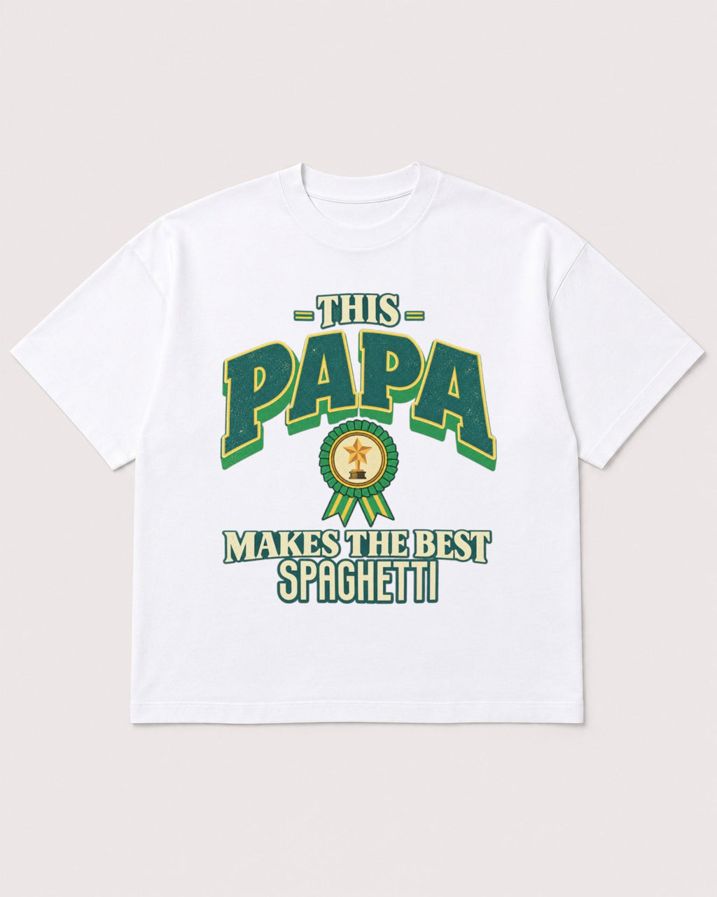 Mockup Boxy Heavyweight Tee White product
