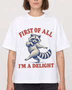 Mockup Boxy Heavyweight Tee White female close-up 18